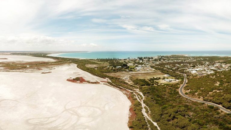 Lake George, southern lake looking towards Beachport - Photo: Andrew Haigh
